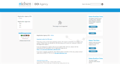 Desktop Screenshot of doi.nielsenbookdata.co.uk